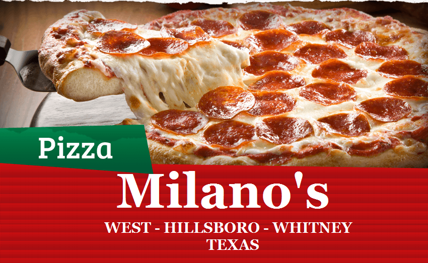 Milanos Pizza Whitney TX | meal delivery | 1223 N Brazos St, Whitney, TX 76692, USA | 2546941029 OR +1 254-694-1029