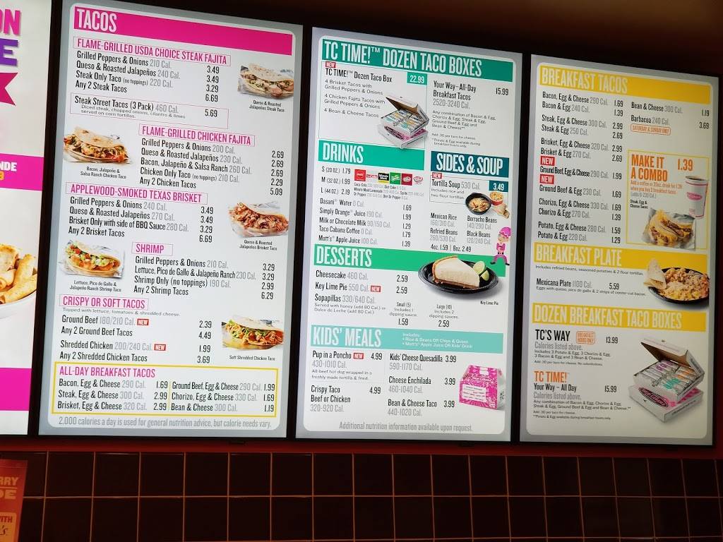 Taco Cabana | restaurant | 1241 FM148, Terrell, TX 75160, USA | 9723461856 OR +1 972-346-1856