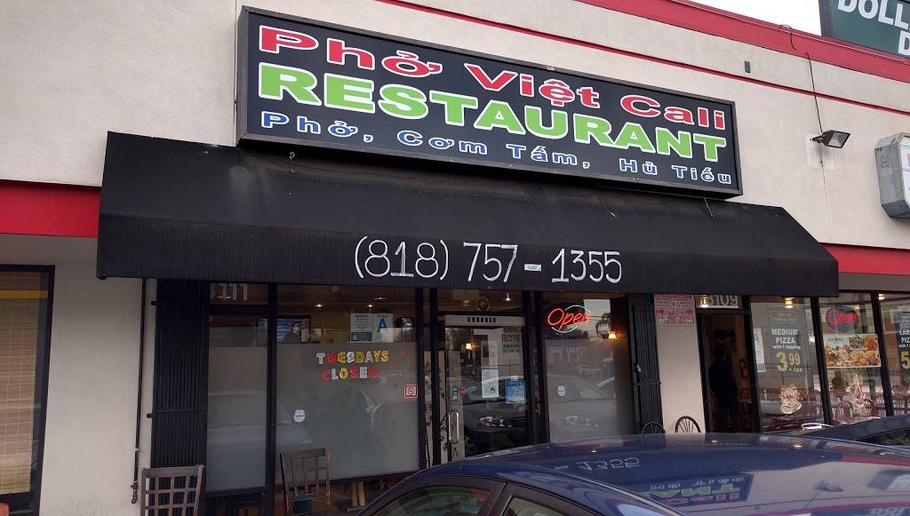Pho Viet Cali | restaurant | 18111 Saticoy St, Reseda, CA 91335, USA | 8187571355 OR +1 818-757-1355