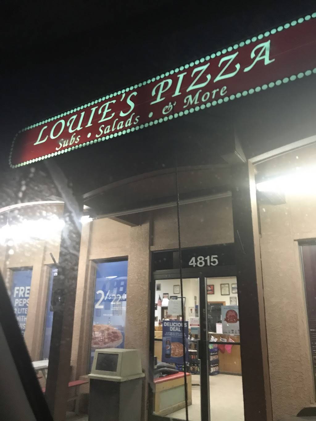 Louies Pizza | meal delivery | 4815 Barnes Rd, Colorado Springs, CO 80917, USA | 7195915241 OR +1 719-591-5241