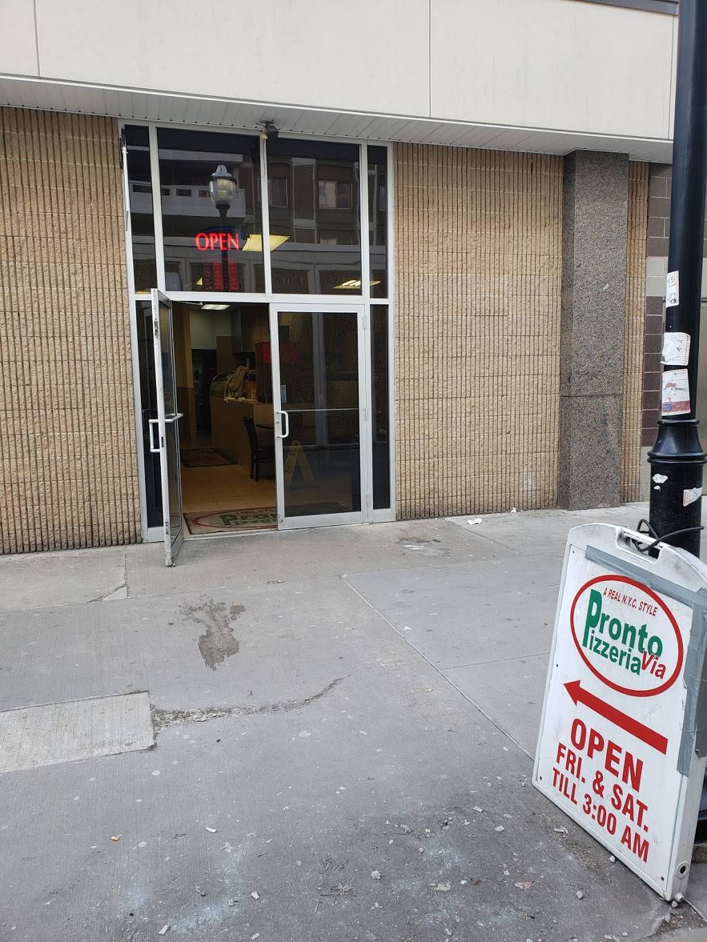 Pronto Pizzeria | restaurant | 16 S Main St, Wilkes-Barre, PA 18701, USA | 5708222700 OR +1 570-822-2700