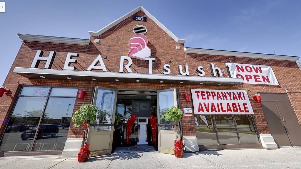 Heart Sushi | restaurant | 815 Britannia Rd W #2, Mississauga, ON L5V 2X8, Canada | 9058192888 OR +1 905-819-2888