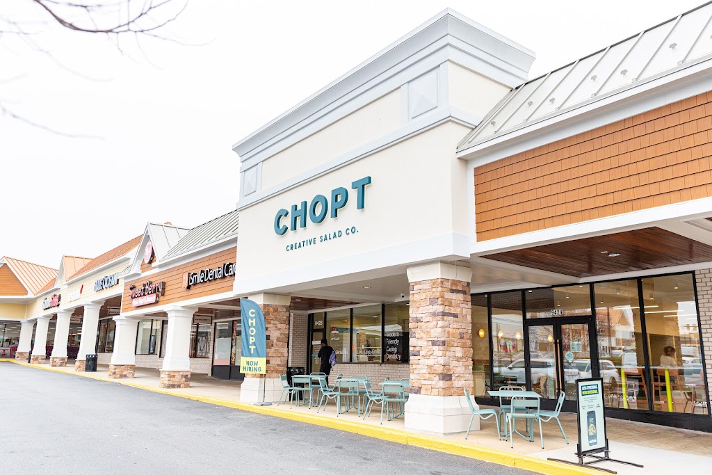 Chopt Creative Salad Company | restaurant | 9424 Main St, Fairfax, VA 22031, USA | 5715449001 OR +1 571-544-9001