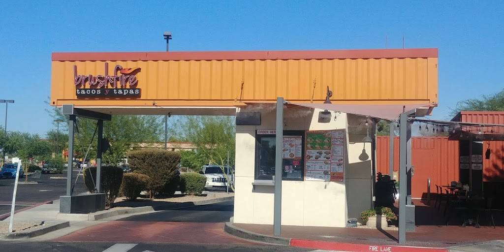Brushfire Tacos y Tapas | meal takeaway | 8395 W Thunderbird Rd, Peoria, AZ 85381, USA | 6237763556 OR +1 623-776-3556