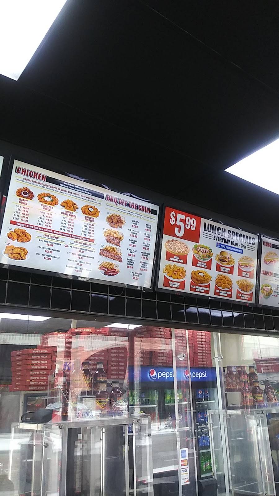 Happys Pizza | meal delivery | 7450 Woodward Ave, Detroit, MI 48202, USA | 3138745555 OR +1 313-874-5555