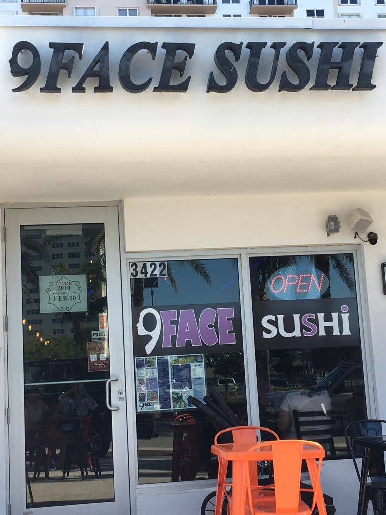 9 Face | restaurant | 3422 E Atlantic Blvd, Pompano Beach, FL 33062, USA | 9545321117 OR +1 954-532-1117