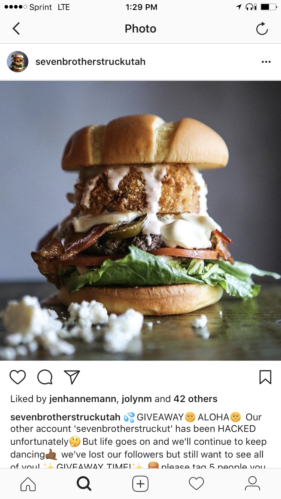 Seven Brothers Burgers | restaurant | 731 N Redwood Rd #100, Saratoga Springs, UT 84045, USA | 3853521200 OR +1 385-352-1200