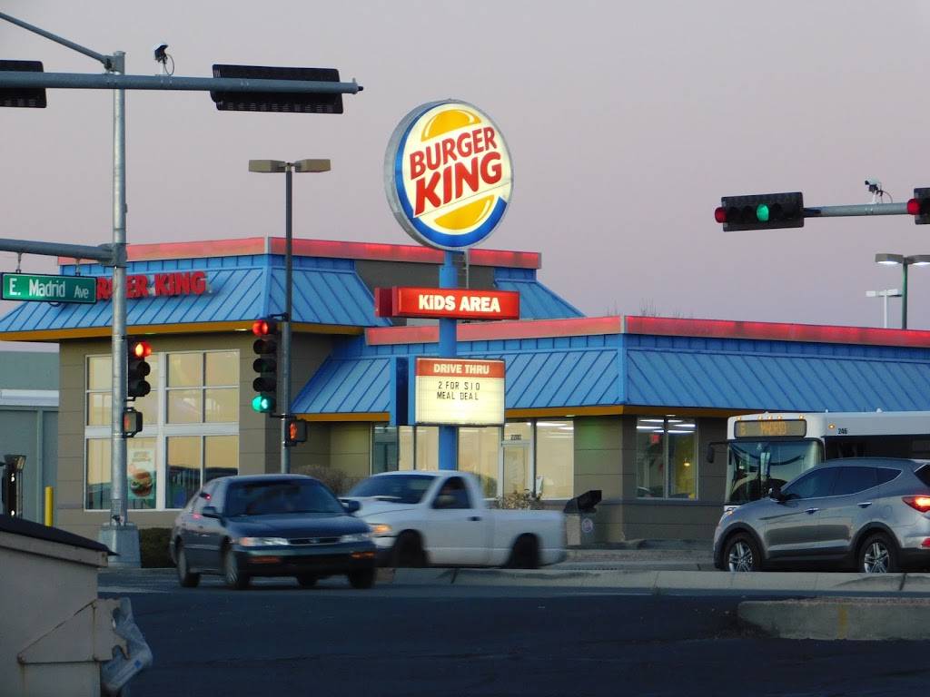 Burger King | restaurant | 2200 N Main St, Las Cruces, NM 88001, USA | 5755266949 OR +1 575-526-6949