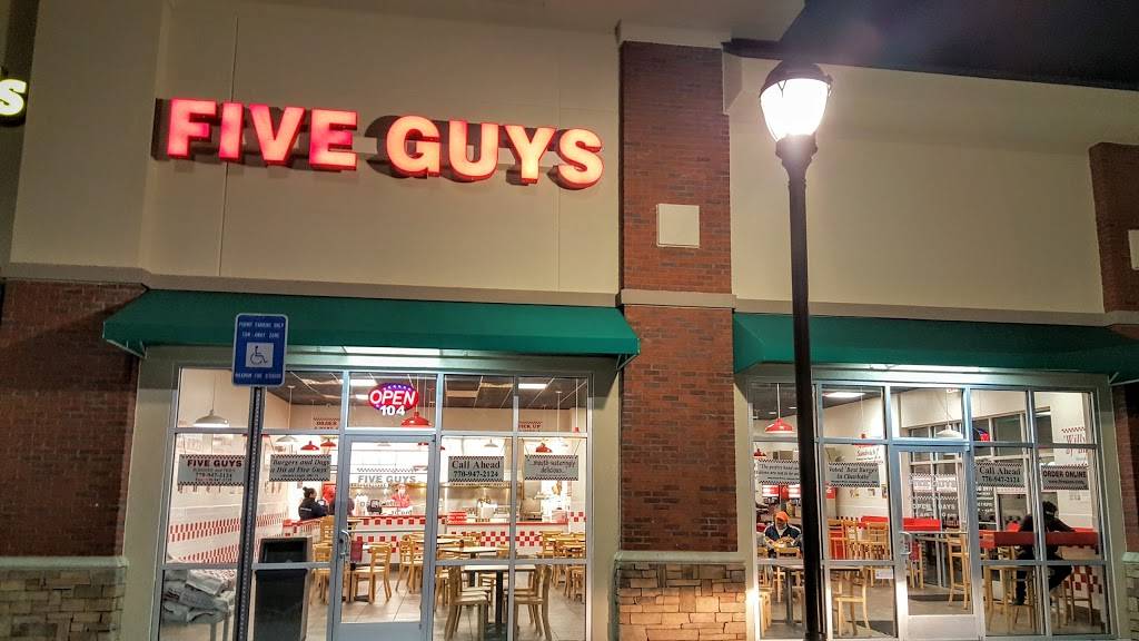 Five Guys | meal takeaway | 2987 Chapel Hill Rd, Douglasville, GA 30135, USA | 7709472124 OR +1 770-947-2124