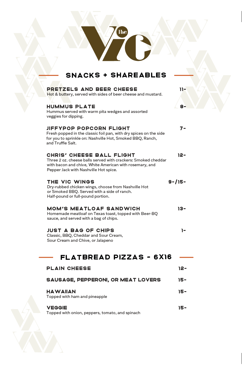 The Vic | restaurant | 2512 Gallatin Ave, Nashville, TN 37206, USA | 6158004514 OR +1 615-800-4514