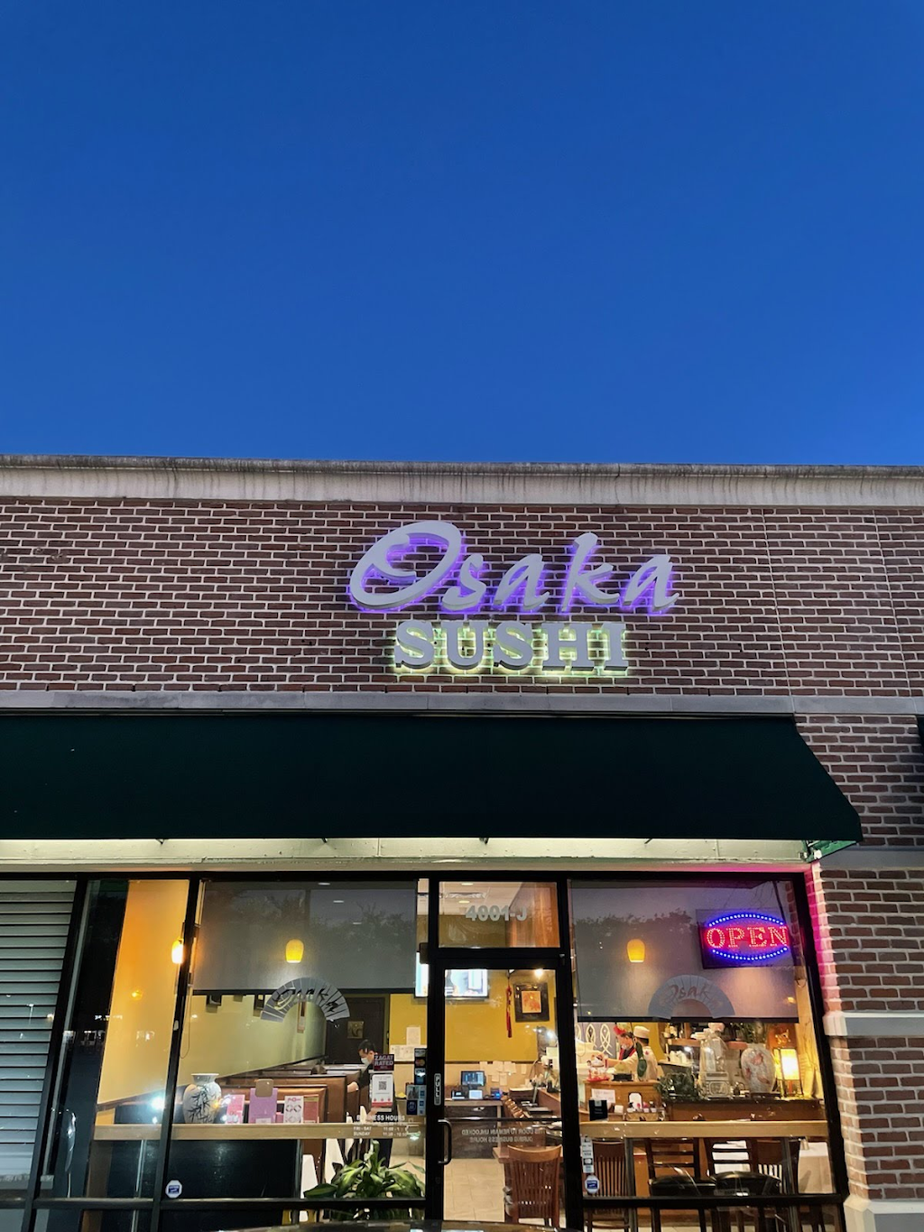 osaka sushi | restaurant | 4001 Bellaire Blvd Ste J, Houston, TX 77025, USA | 7138389812 OR +1 713-838-9812