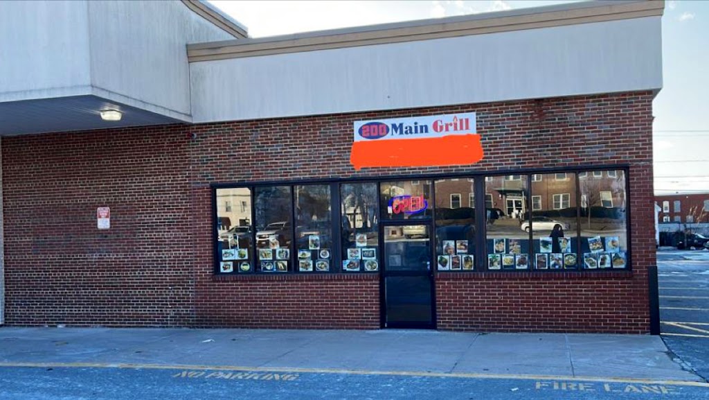 200 MAIN GRILL | restaurant | 200 Main St, Haverhill, MA 01830, USA | 9546436975 OR +1 954-643-6975
