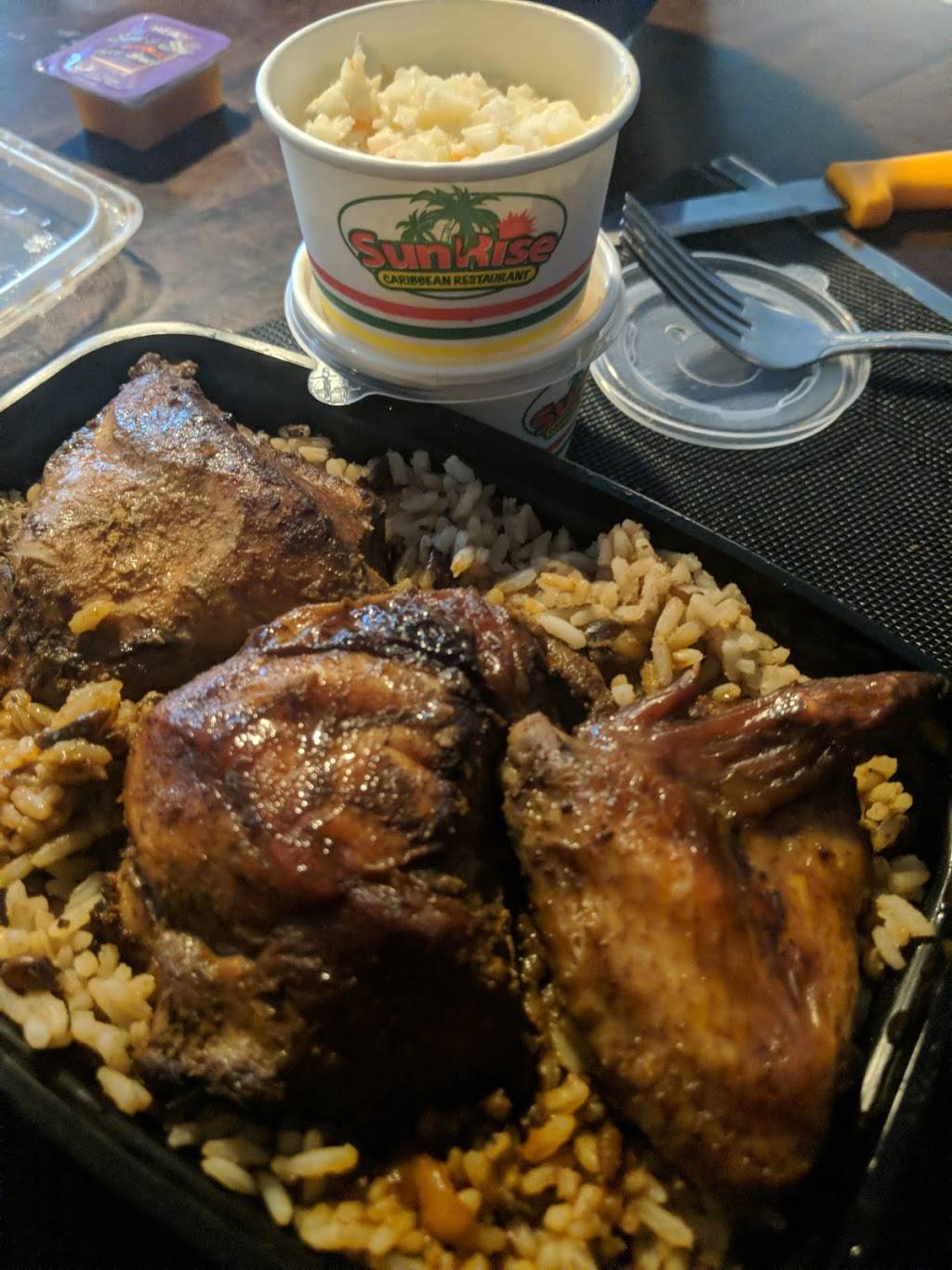 SunRise Caribbean Restaurant | restaurant | 80 Resolution Dr, Brampton, ON L6W 4V2, Canada | 9054573049 OR +1 905-457-3049