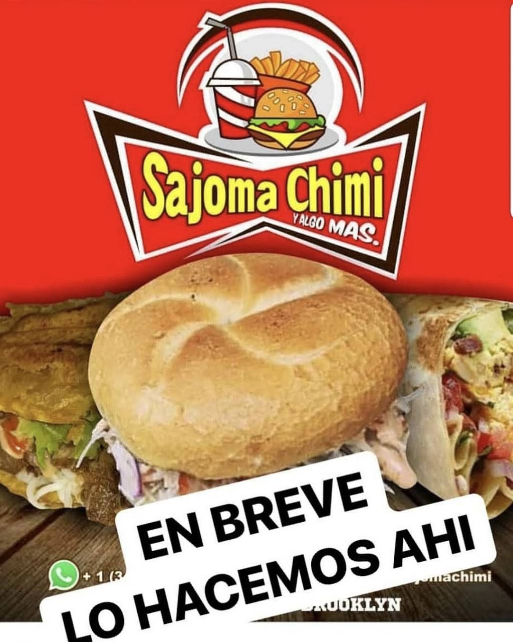 Sajoma Chimi Y Algo Mas | restaurant | 754 Jamaica Ave, Brooklyn, NY 11208, USA | 9176636382 OR +1 917-663-6382