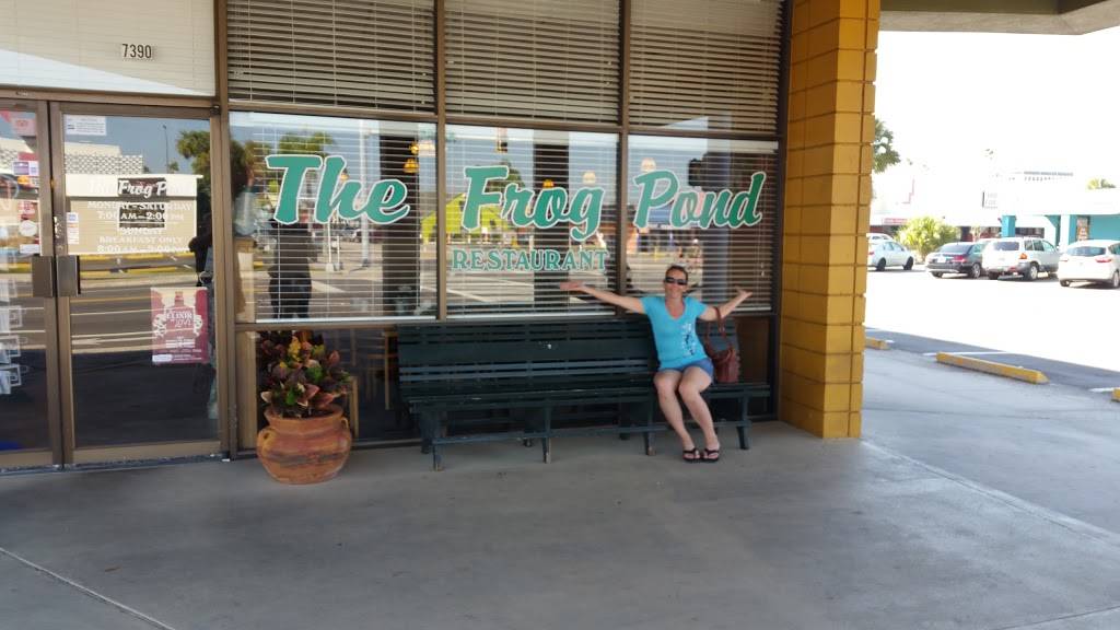 Frog Pond | restaurant | 7390 Gulf Blvd, St Pete Beach, FL 33706, USA | 7273637205 OR +1 727-363-7205