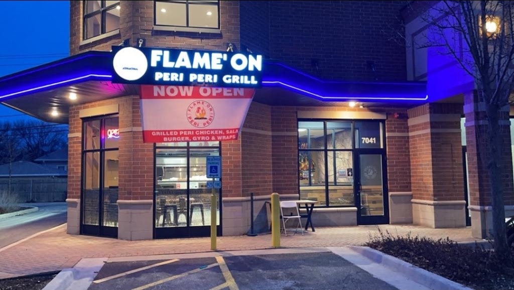 FLAME ON PERI PERI GRILL | restaurant | 7041 N Milwaukee Ave, Niles, IL 60714, USA | 8477793950 OR +1 847-779-3950