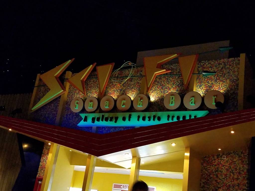Sci-Fi Dine-In Theater Restaurant | restaurant | 351 South Studio Dr N, Orlando, FL 32830, USA | 4079393463 OR +1 407-939-3463