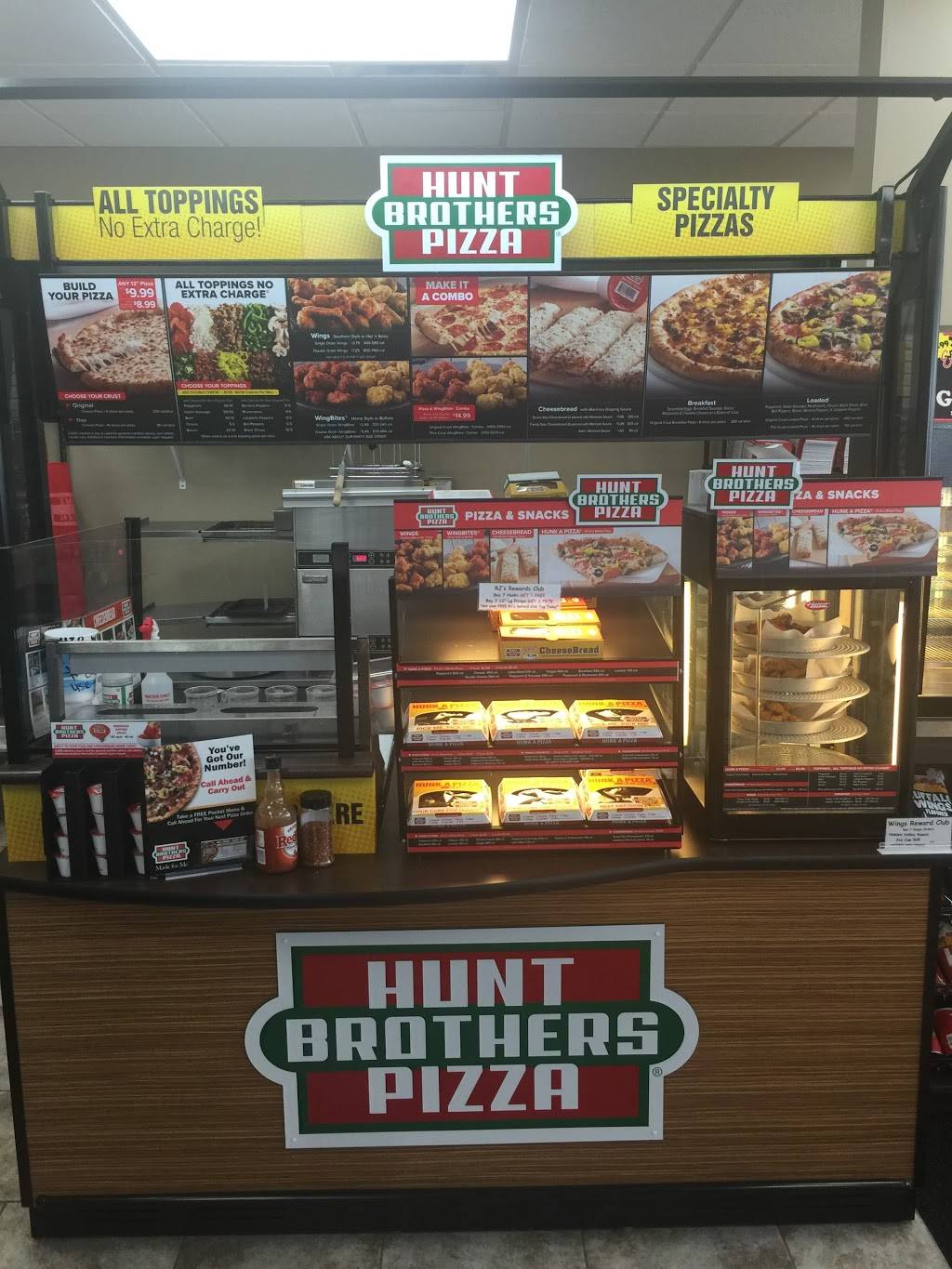 RJs MiniMart Valero / Hunt Brothers Pizza | cafe | 6011 Southeastern Ave, Indianapolis, IN 46203, USA | 3177466678 OR +1 317-746-6678