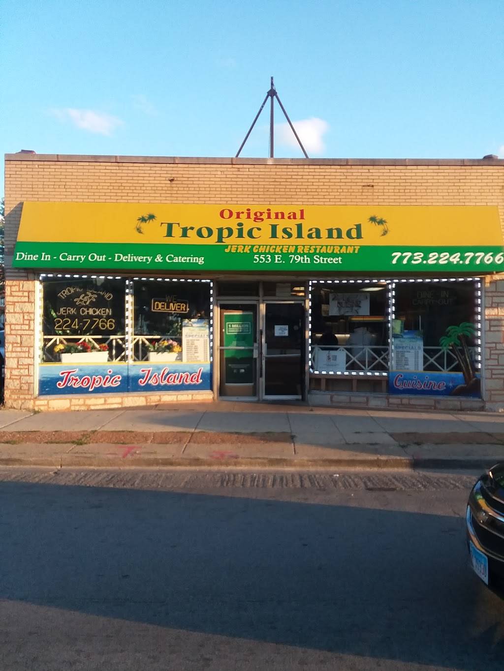 Tropic Island Jerk Chicken | restaurant | 553 E 79th St, Chicago, IL 60619, USA | 7732247766 OR +1 773-224-7766