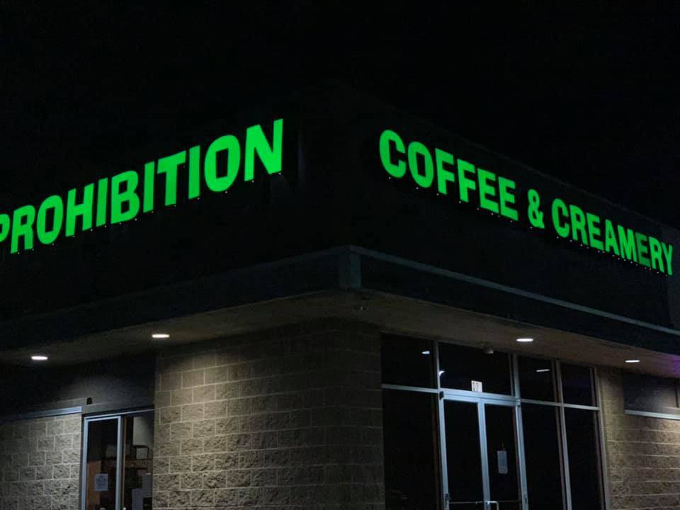 Prohibition Coffee and Creamery | cafe | 2408 Clear Creek Rd, Killeen, TX 76549, USA | 2544324095 OR +1 254-432-4095
