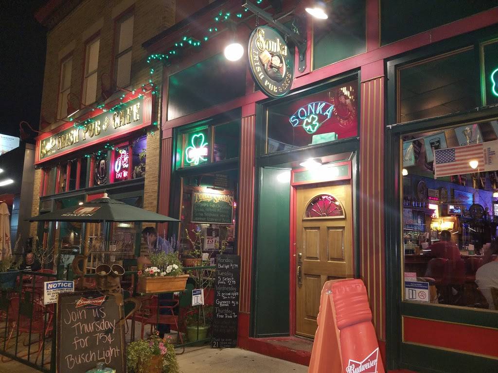 Sonka Irish Pub | restaurant | 1366 Wabash Ave, Terre Haute, IN 47807, USA | 8122348802 OR +1 812-234-8802