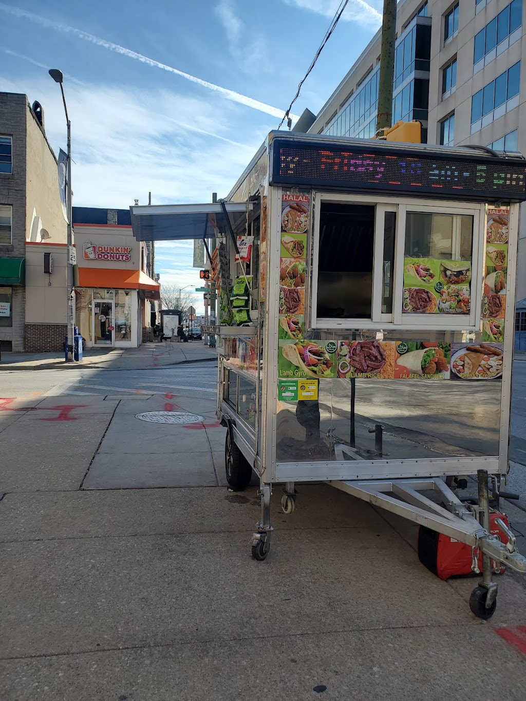 H&T Halal food & Gyros Cart. | restaurant | Near, Baltimore, MD 21205, USA | 4106701426 OR +1 410-670-1426