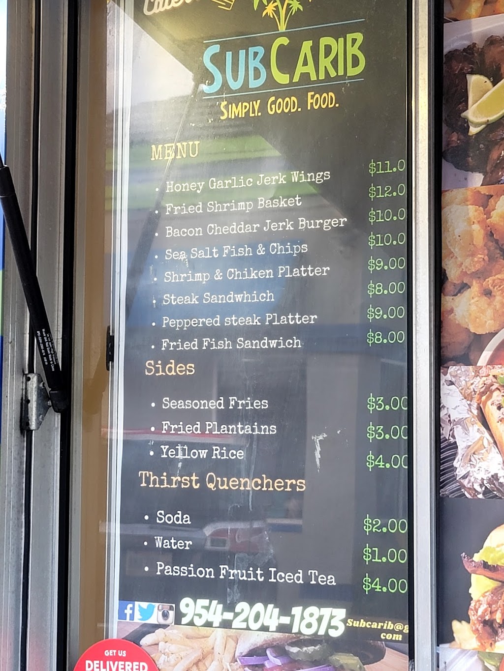 SubCarib | restaurant | 7300 Orange Blossom Trail, Orlando, FL 32809, USA | 9549333176 OR +1 954-933-3176