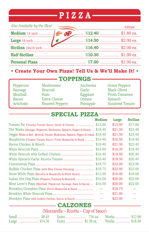 Angelos Pizza & Pasta | restaurant | 200 Buckelew Ave #2, Jamesburg, NJ 08831, USA | 7325212100 OR +1 732-521-2100