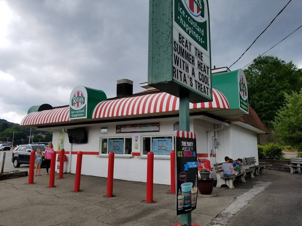 Ritas Italian Ice & Frozen Custard | restaurant | 1985 Lincoln Way Rainbow Village Shopping Center, White Oak, PA 15131, USA | 4126737482 OR +1 412-673-7482
