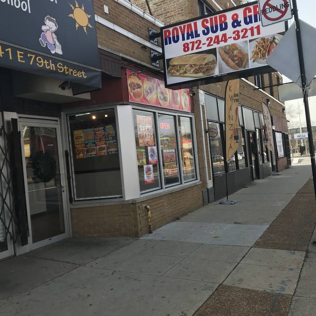 Royal Sub & Grill Inc | meal takeaway | 439 E 79th St, Chicago, IL 60619, USA | 8722443211 OR +1 872-244-3211