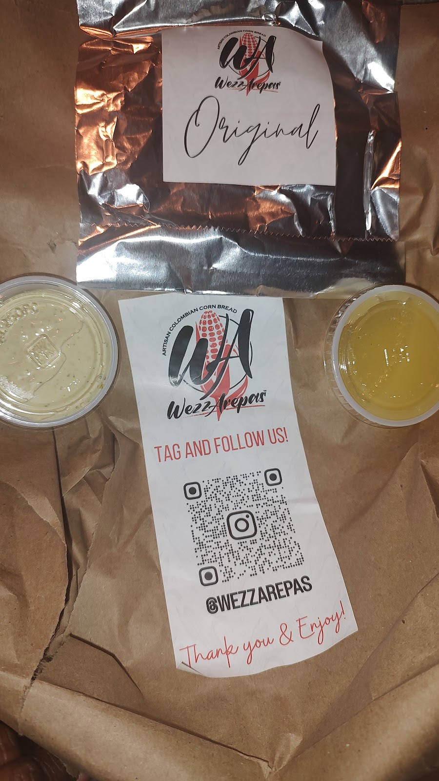 WezzArepas | restaurant | 12504 Whittier Blvd, Whittier, CA 90602, USA | 5626466541 OR +1 562-646-6541