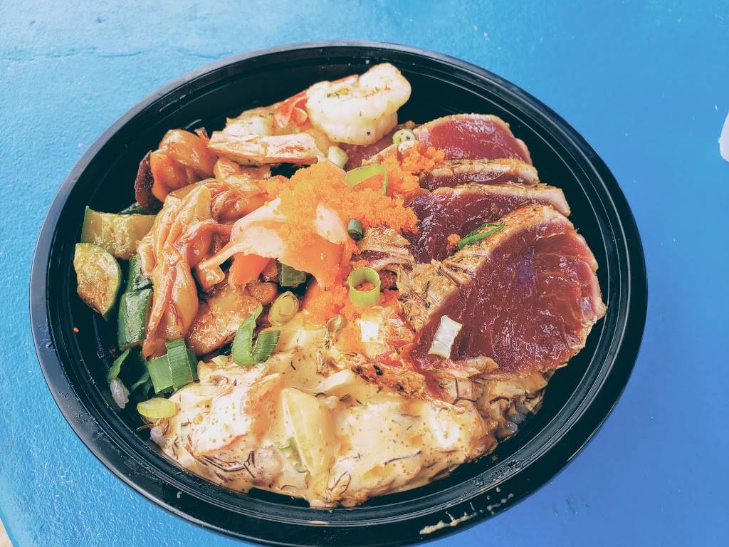 Poke Stop | restaurant | 94-050 Farrington Hwy E4, Waipahu, HI 96797, USA | 8086768100 OR +1 808-676-8100
