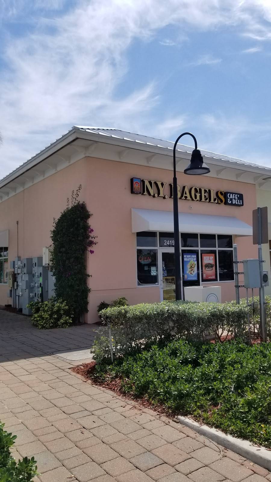 New York Bagel Cafe & Deli | cafe | 2419 N Ocean Dr, Singer Island, FL 33404, USA | 5616127835 OR +1 561-612-7835