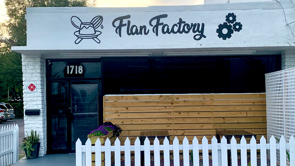 Flan Factory | restaurant | 1718 N Nebraska Ave, Tampa, FL 33602, USA | 8134022400 OR +1 813-402-2400