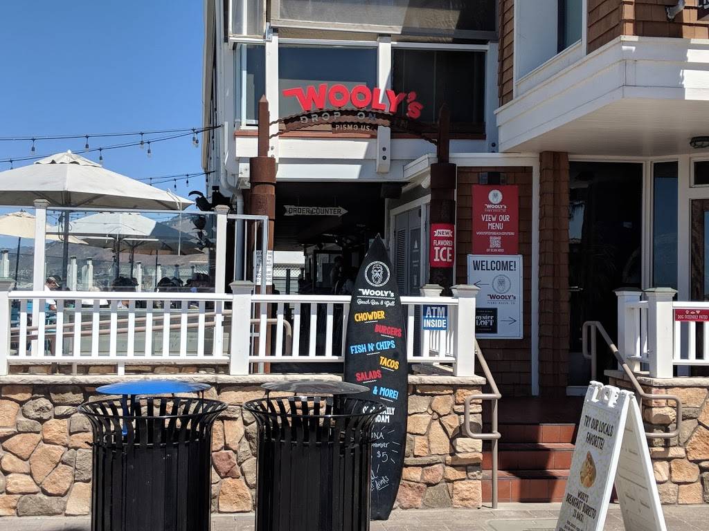 Woolys | restaurant | 101 Pomeroy Ave, Pismo Beach, CA 93449, USA | 8052955100 OR +1 805-295-5100