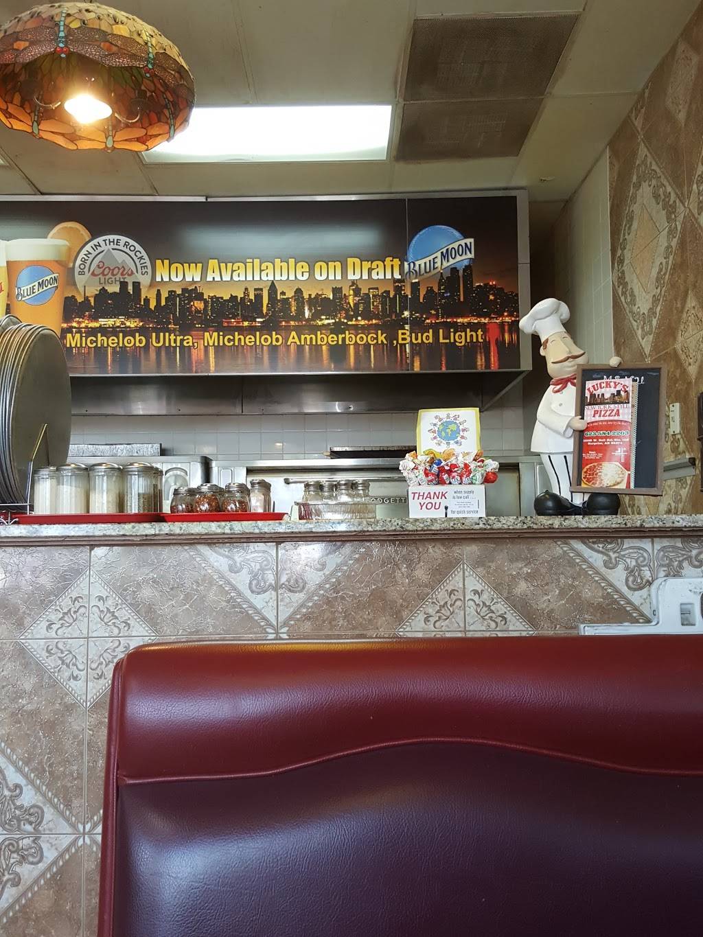 Luckys Pizza | restaurant | 15508 W Bell Rd, Surprise, AZ 85374, USA | 6235842203 OR +1 623-584-2203