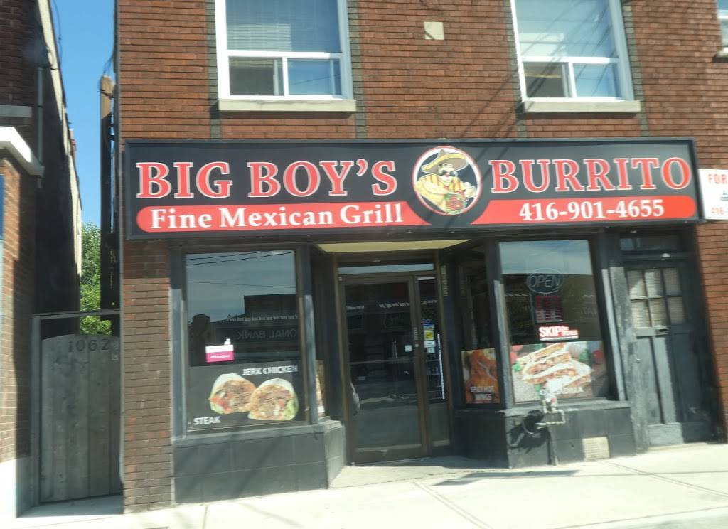 Big Boys Burrito | restaurant | 1062 Kingston Rd, Scarborough, ON M1N 1N4, Canada | 4169014655 OR +1 416-901-4655