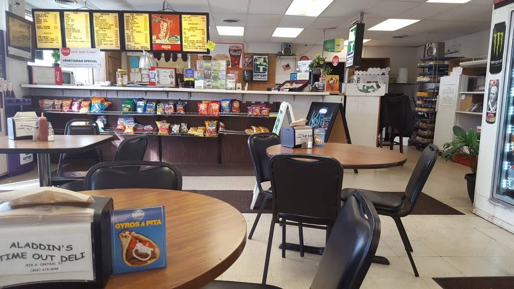 Aladdins Time Out Deli | restaurant | 1428 N Central St, Knoxville, TN 37917, USA | 8656738145 OR +1 865-673-8145