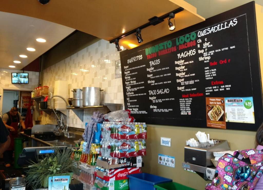 Burrito Loco | restaurant | 850 Ulloa St, San Francisco, CA 94127, USA | 4156654677 OR +1 415-665-4677