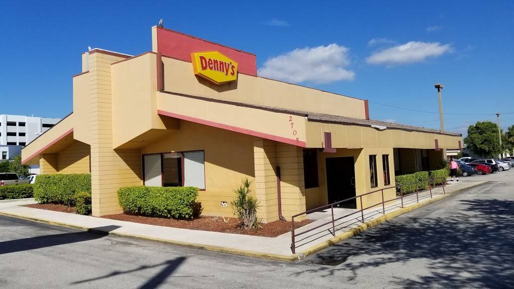 Dennys | restaurant | 2705 Okeechobee Blvd, West Palm Beach, FL 33409, USA | 5613703731 OR +1 561-370-3731