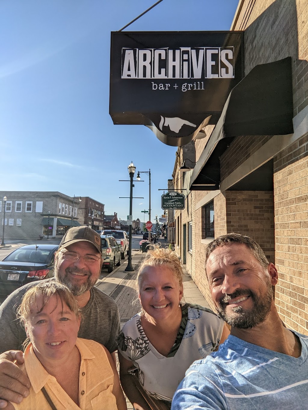 Archives Bar and Grill | restaurant | 356 N Pine St, Burlington, WI 53105, USA | 2627160073 OR +1 262-716-0073