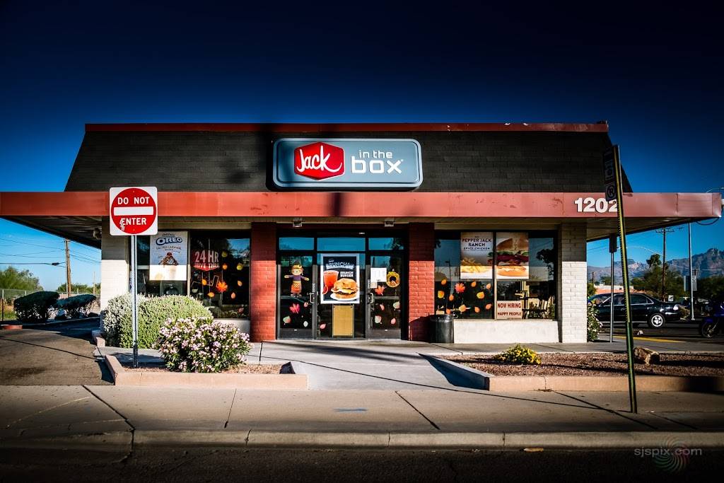 Jack in the Box | restaurant | 1202 W St Mary’s Rd, Tucson, AZ 85745, USA | 5206234957 OR +1 520-623-4957