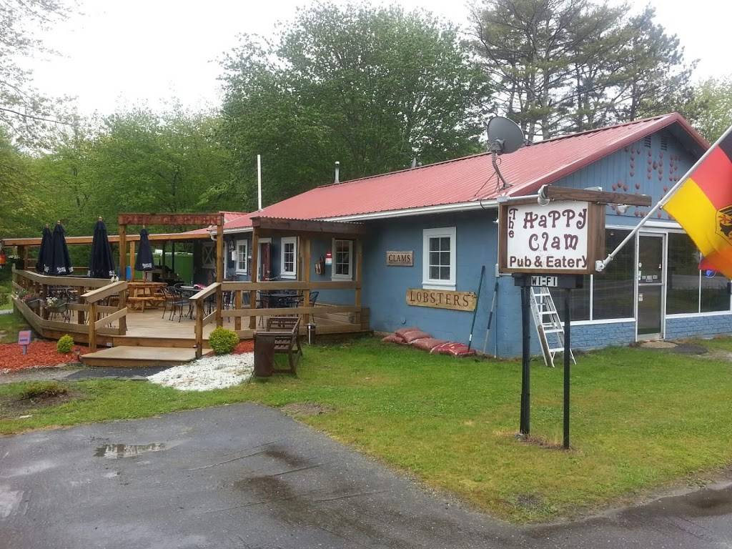 The Happy Clam | restaurant | 13 River Rd, St George, ME 04860, USA | 2073728999 OR +1 207-372-8999