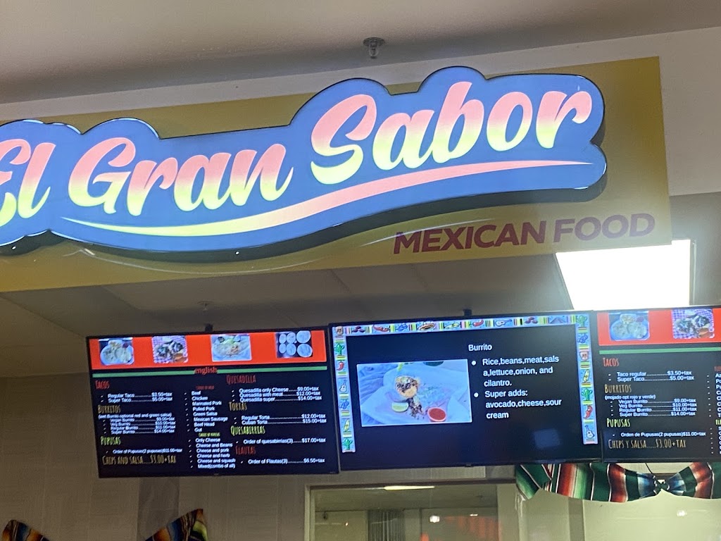 El Gran Sabor | restaurant | 1600 Saratoga Ave SPC FC007, San Jose, CA 95129, USA | 6504145167 OR +1 650-414-5167