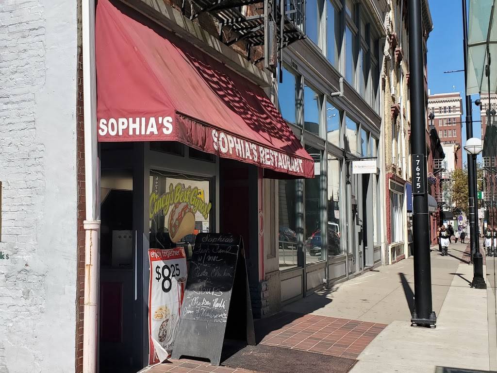 Sophias Deli & Restaurant | restaurant | 811 Main St, Cincinnati, OH 45202, USA | 5137231055 OR +1 513-723-1055