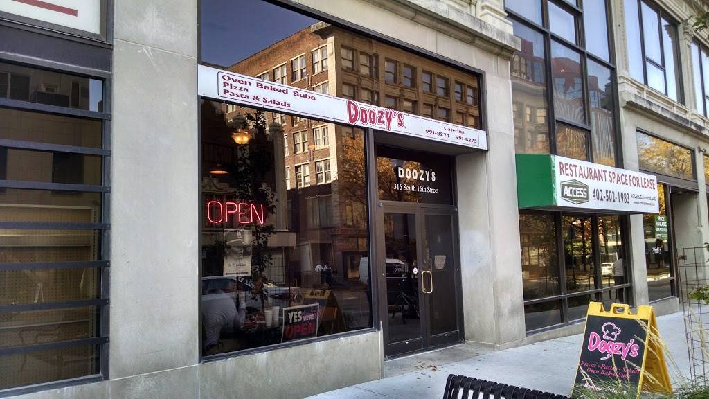 Doozys Sub & Pizza Shop | restaurant | 316 S 16th St, Omaha, NE 68102, USA | 4029918274 OR +1 402-991-8274