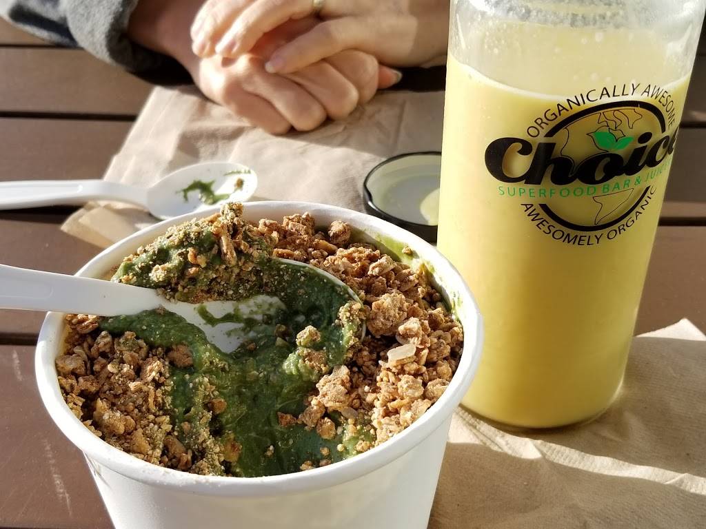Choice Juicery | restaurant | 17135 Camino Del Sur #125, San Diego, CA 92127, USA | 8588327905 OR +1 858-832-7905
