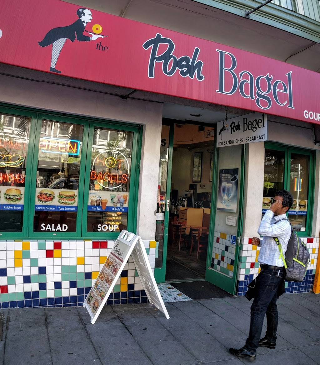 Posh Bagel | meal takeaway | 495 Castro St, San Francisco, CA 94114, USA | 4155522767 OR +1 415-552-2767