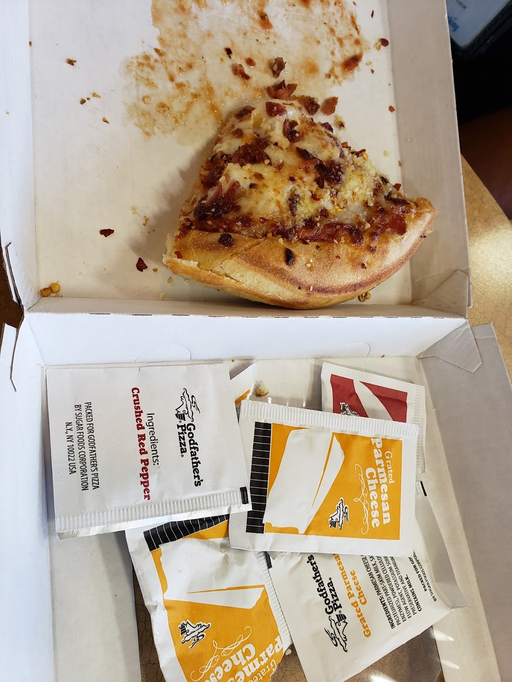 Godfathers Pizza Express | meal takeaway | 6470 N Elizabeth St, Pueblo, CO 81008, USA | 7195451636 OR +1 719-545-1636