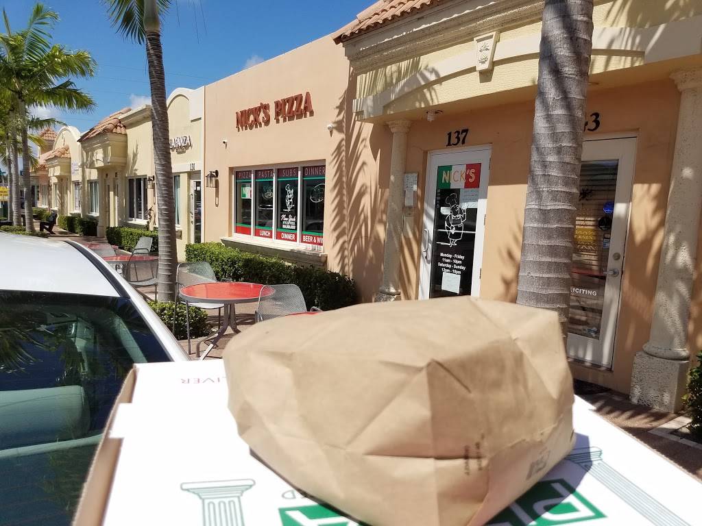 Nicks Pizza | restaurant | 137 NE 2nd Ave, Deerfield Beach, FL 33441, USA | 9546980333 OR +1 954-698-0333